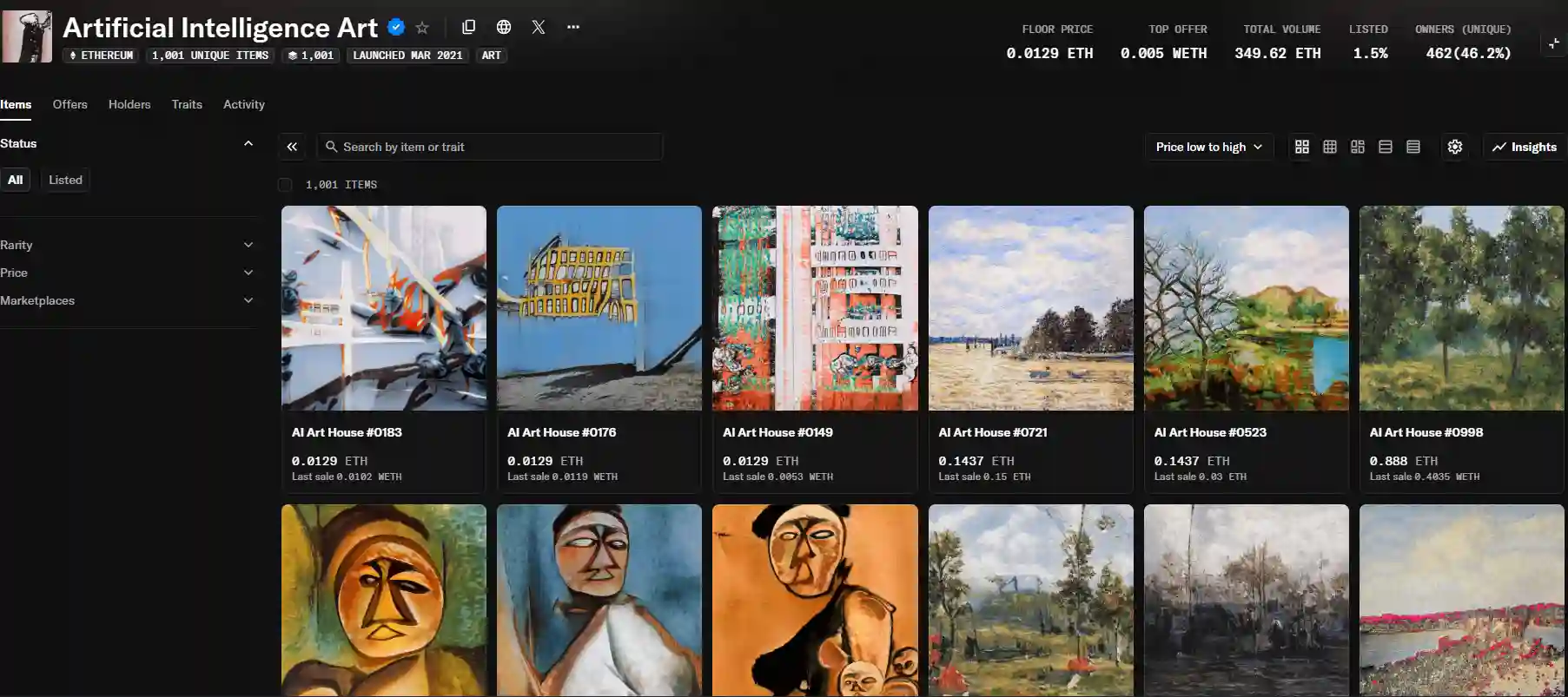 Sell AI Art As NFT