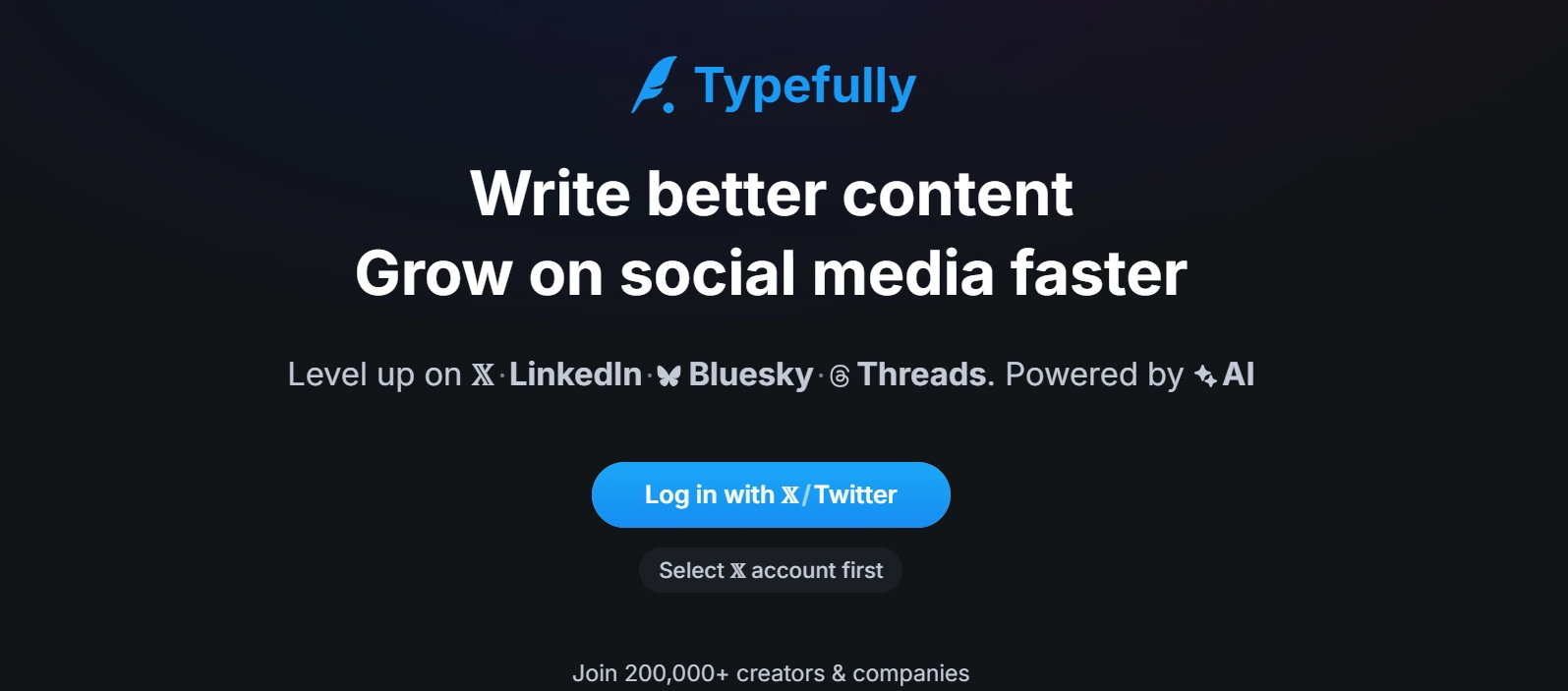 typefully feature image