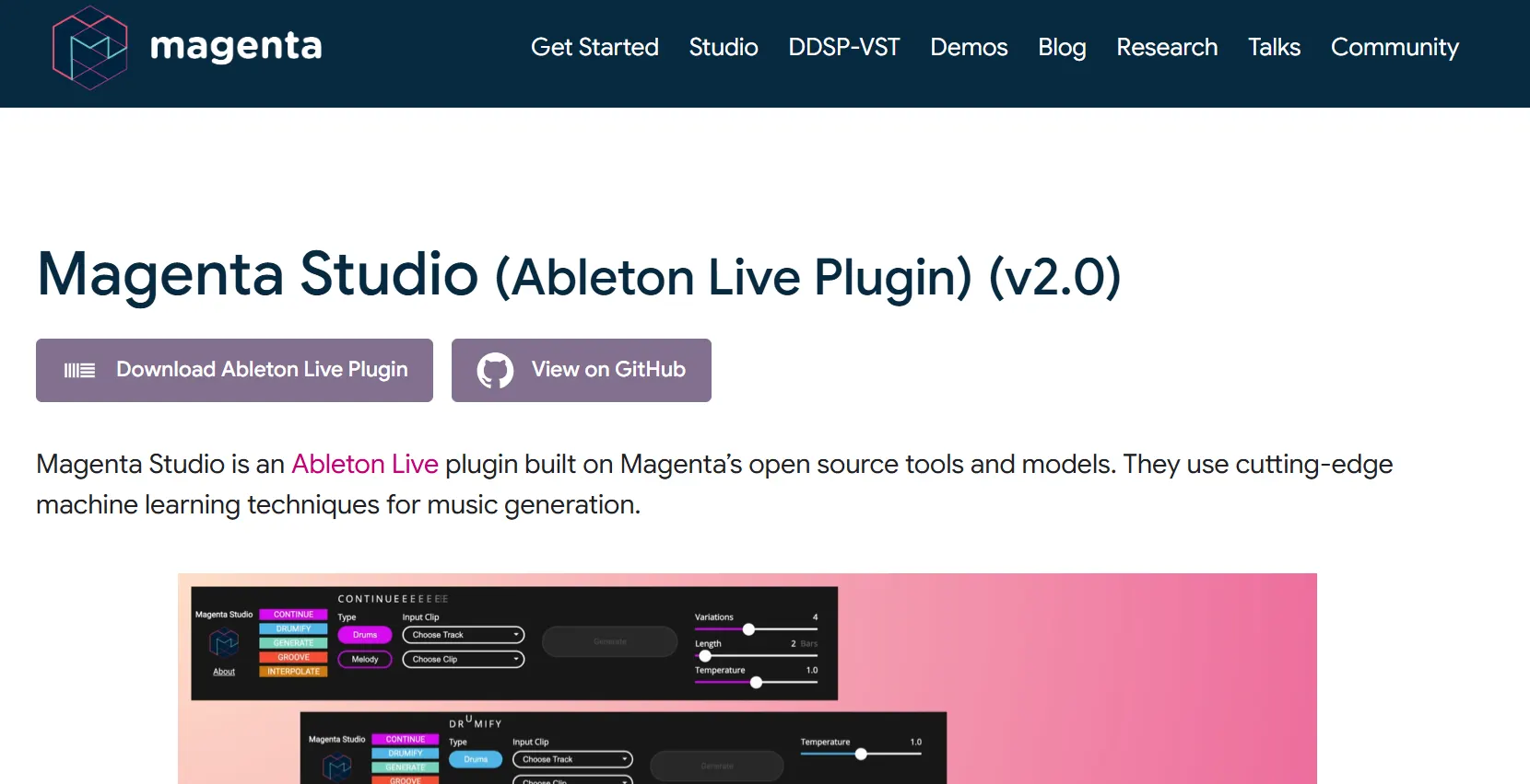 magenta studio feature image