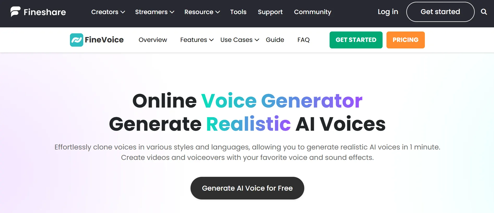 finevoice by fineshare feature image