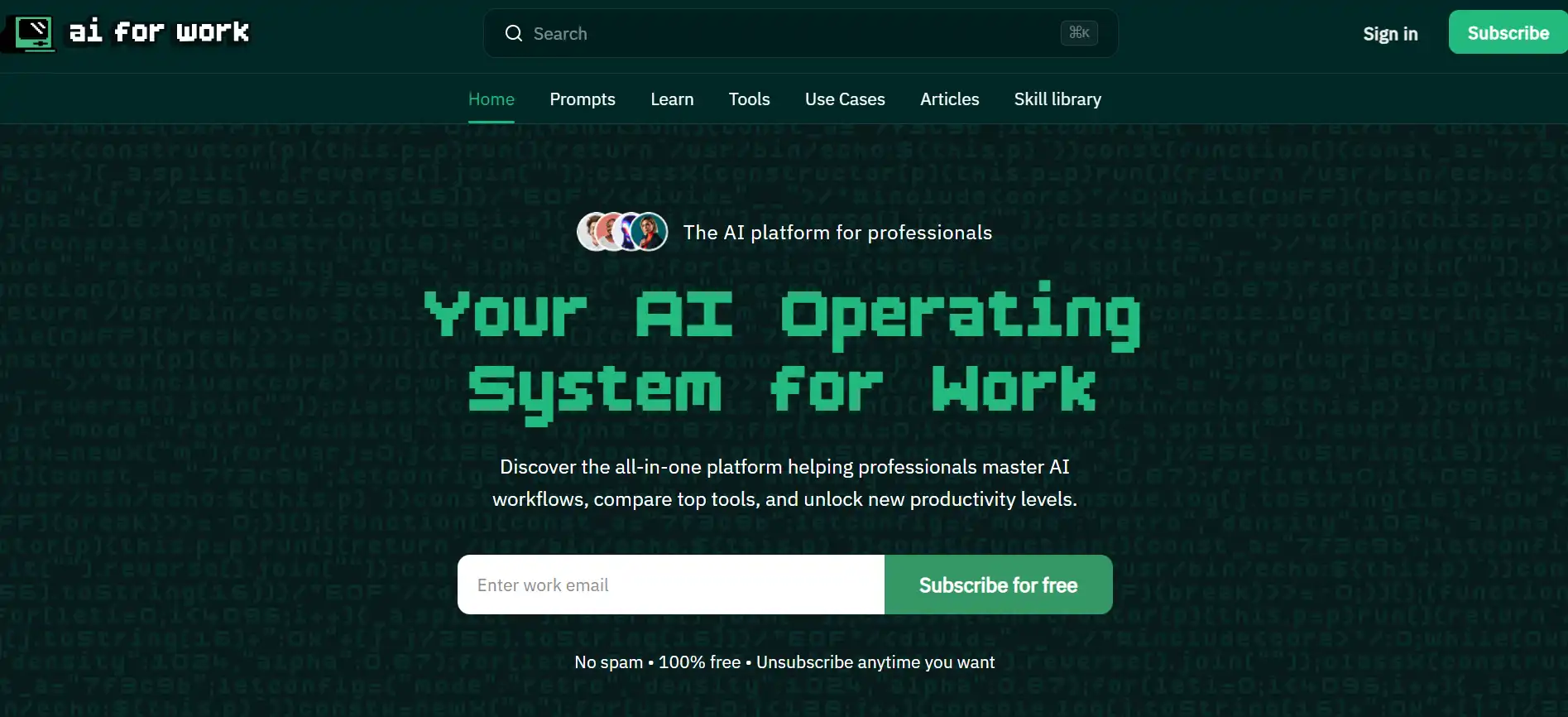 ai for work feature image