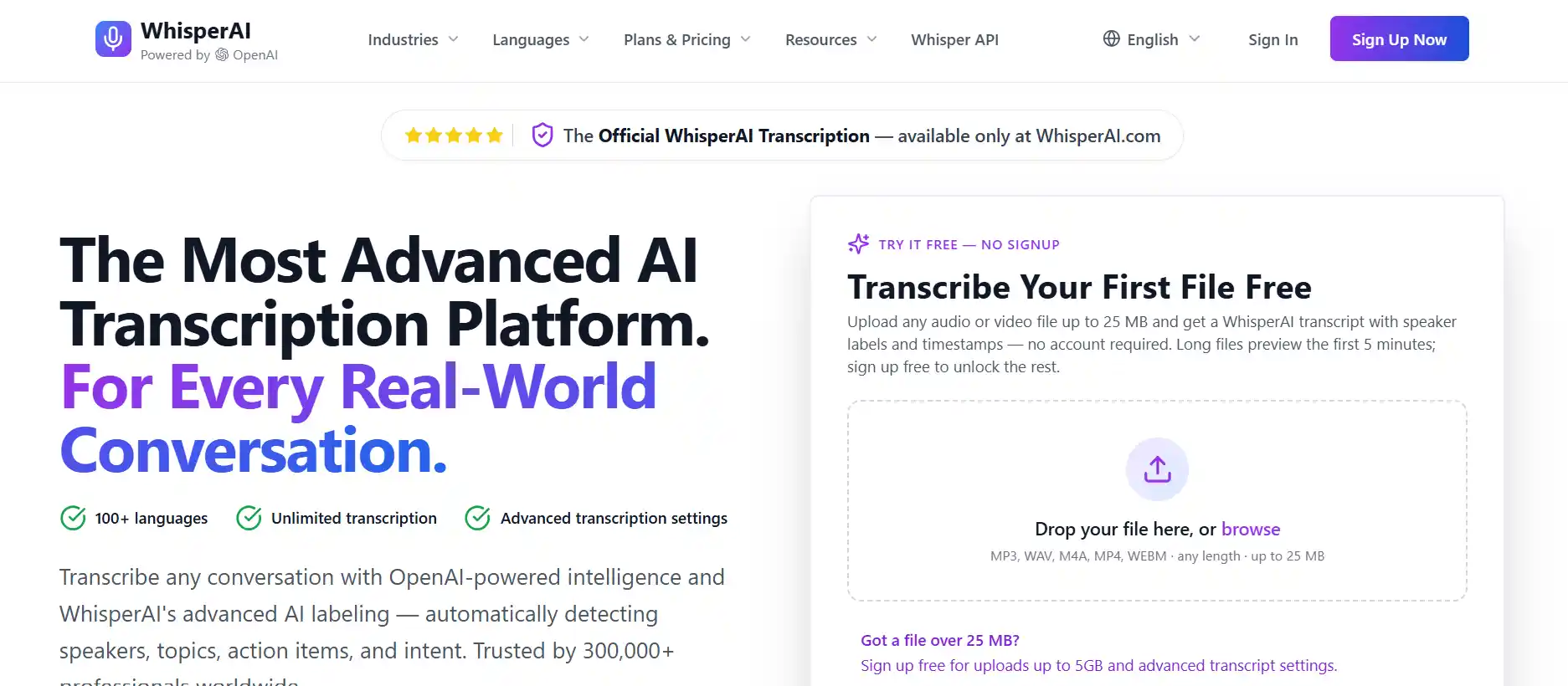 whisper ai feature image